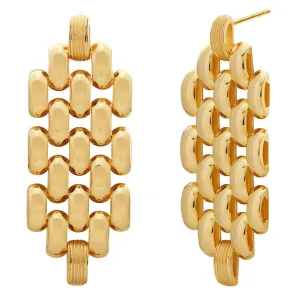 Monica Vinader Doina Chain Cocktail Earrings