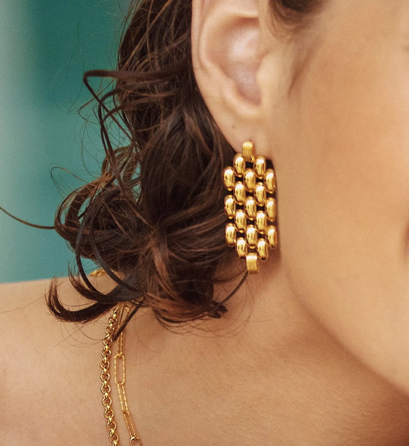 Monica Vinader Doina Chain Cocktail Earrings