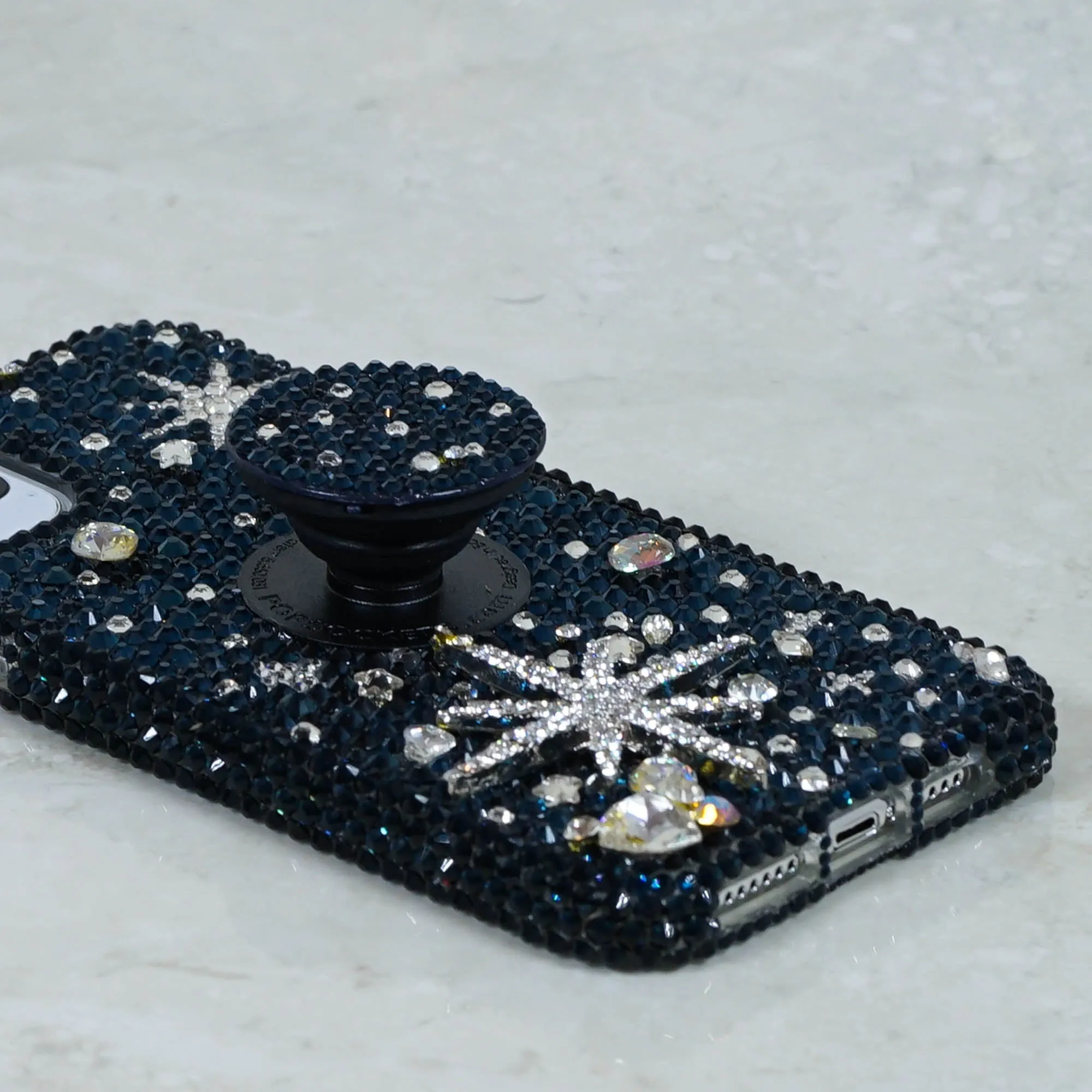 Montana Dark Blue Universe Design   PopSockets PopGrip (Style PS113)