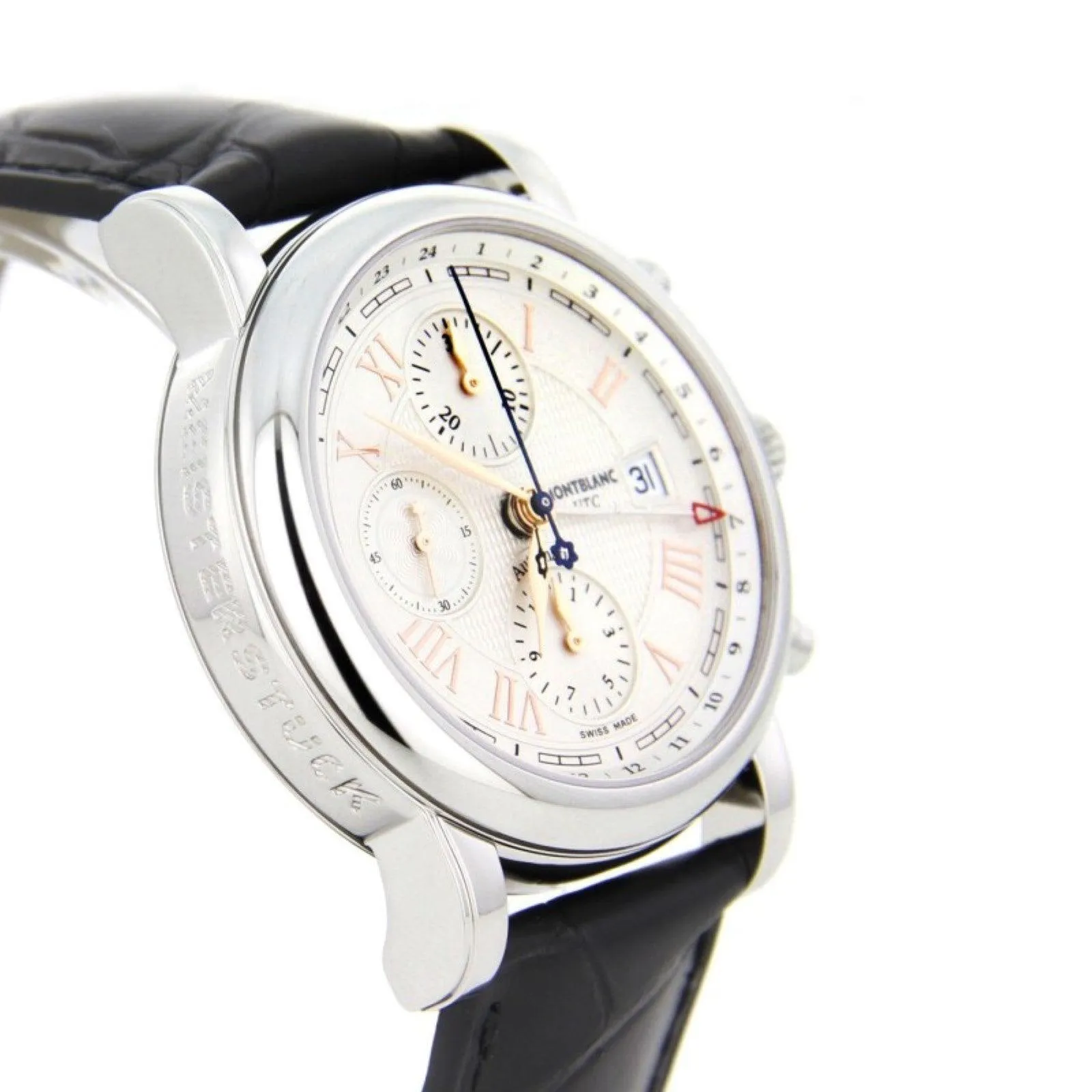 Montblanc Star Roman Chronograph Utc Carpe Diem Special Edition 42mm Automatic Automatic Steel 113880