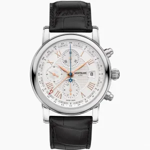 Montblanc Star Roman Chronograph Utc Carpe Diem Special Edition 42mm Automatic Automatic Steel 113880