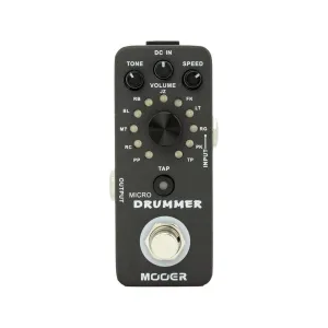 Mooer 'Micro Drummer' Mini Drum Machine Effects Pedal