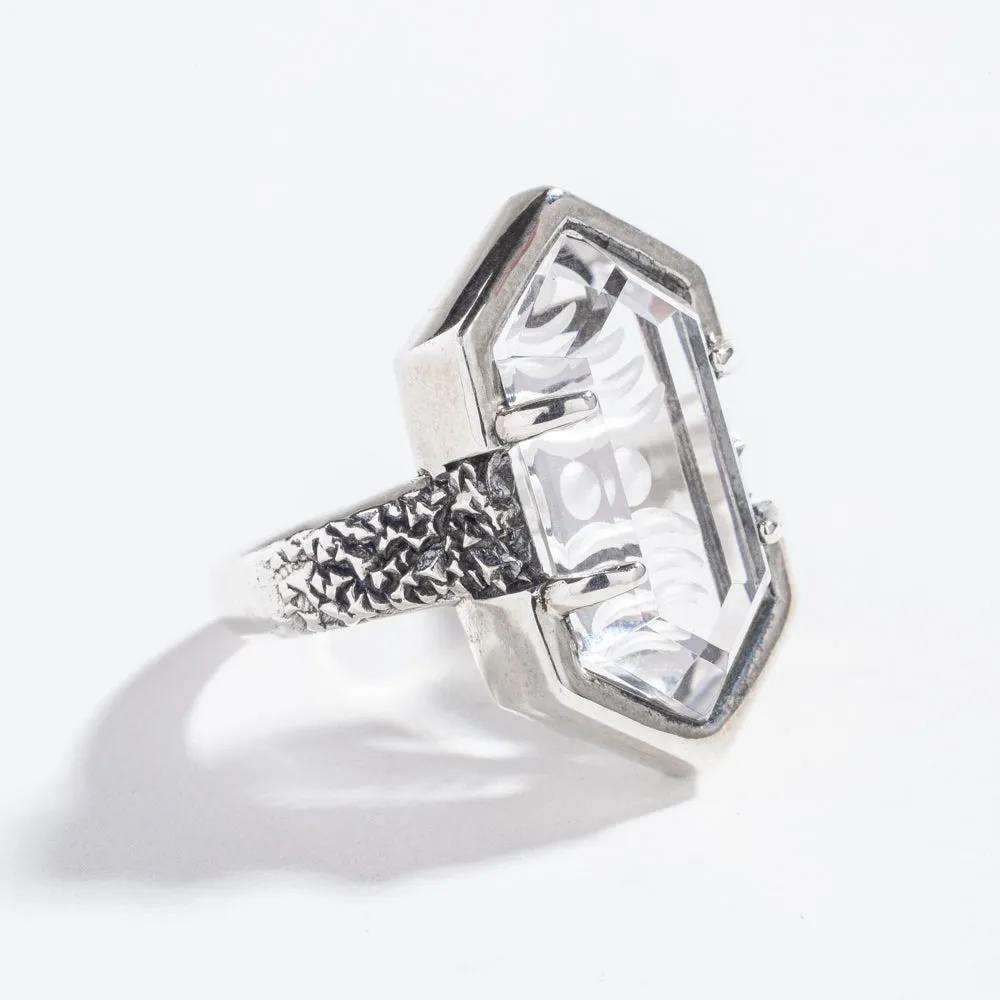 MOON PHASE RING | QUARTZ