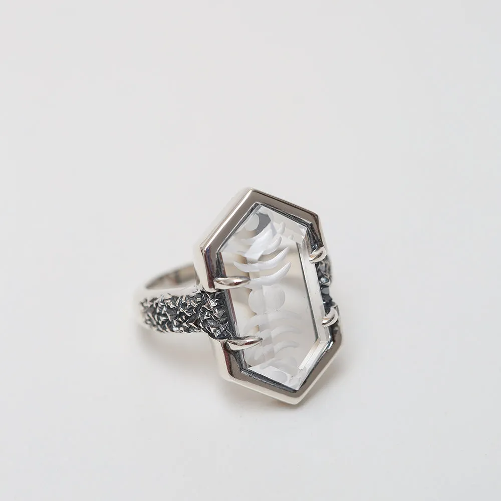 MOON PHASE RING | QUARTZ