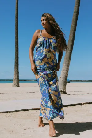 Morocco Maxi Dress W Braided Straps-Morocco