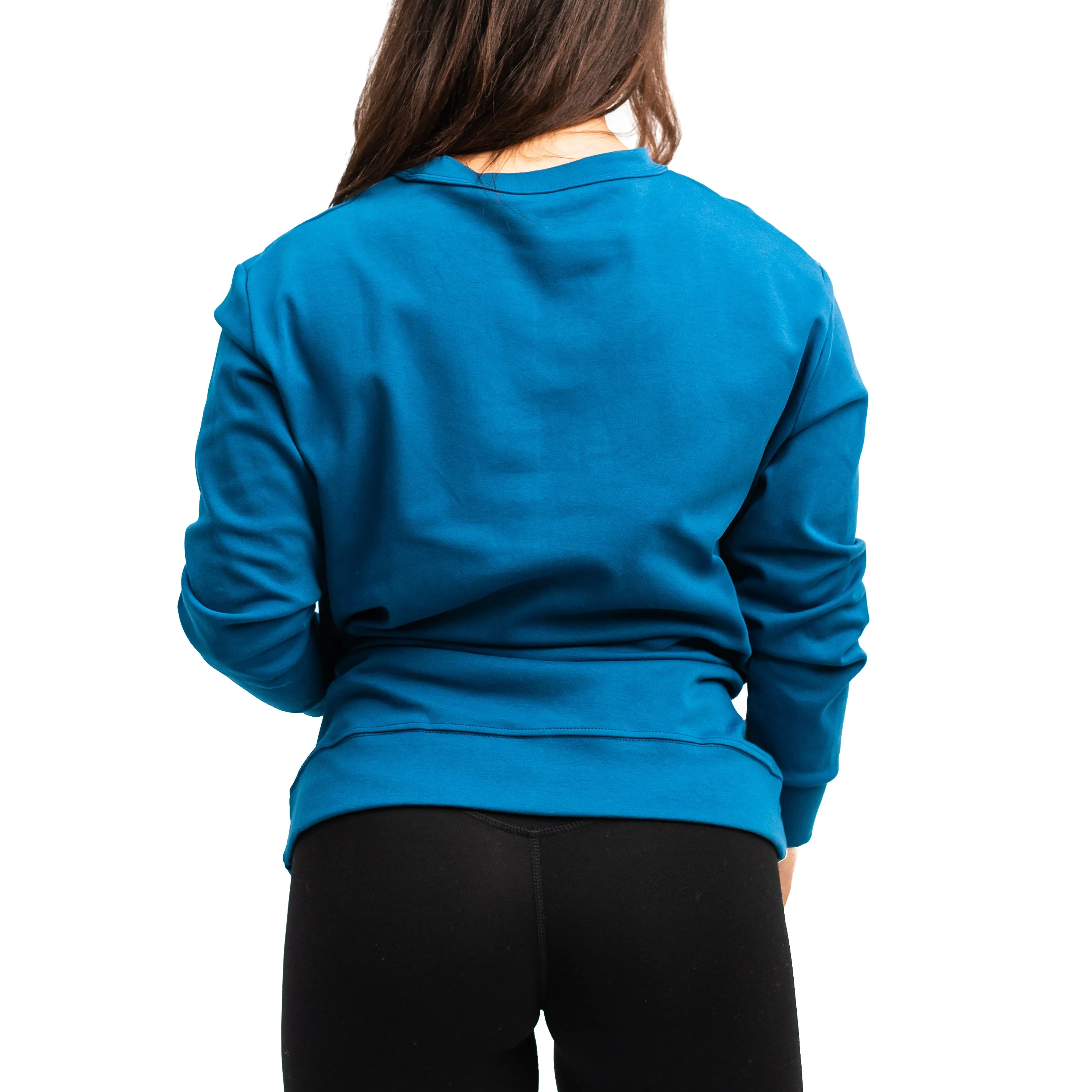 Moxie Crewneck - Ciel