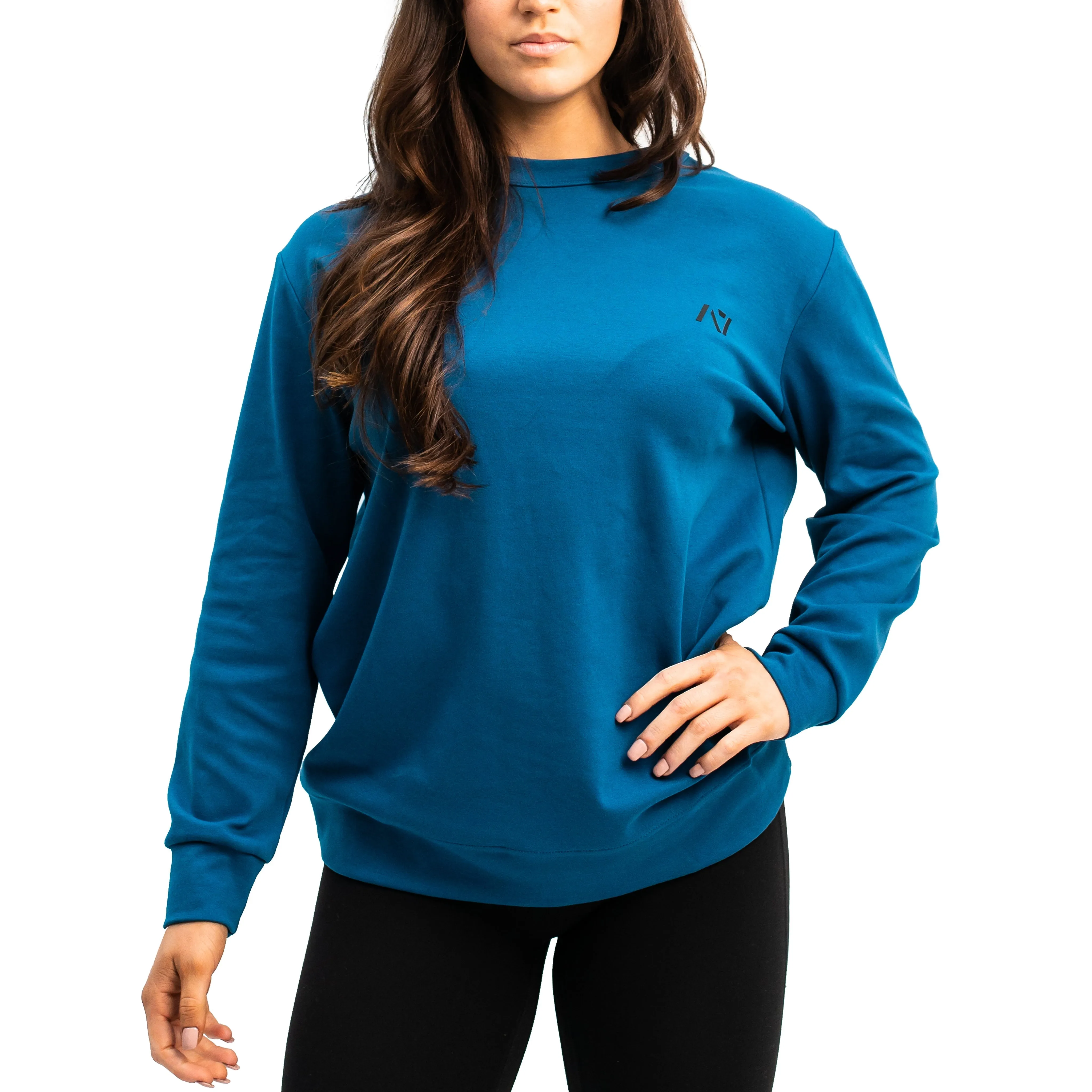 Moxie Crewneck - Ciel