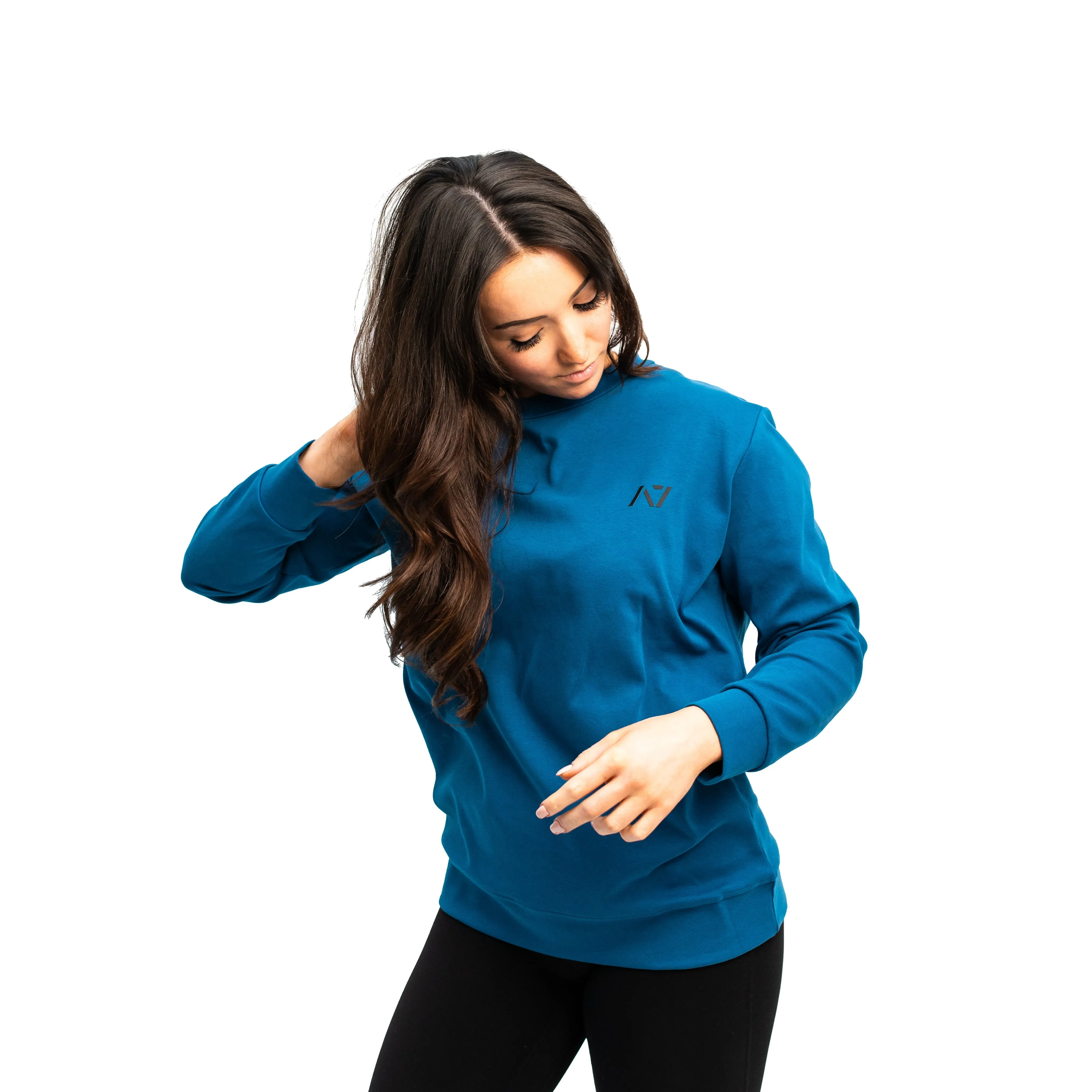 Moxie Crewneck - Ciel