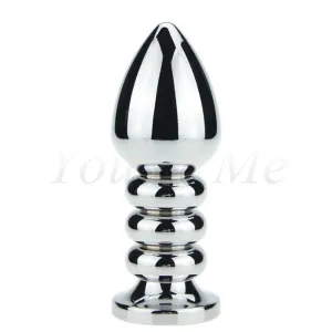 MULTI COLOR JEWELED STAINLESS STEEL PLUG