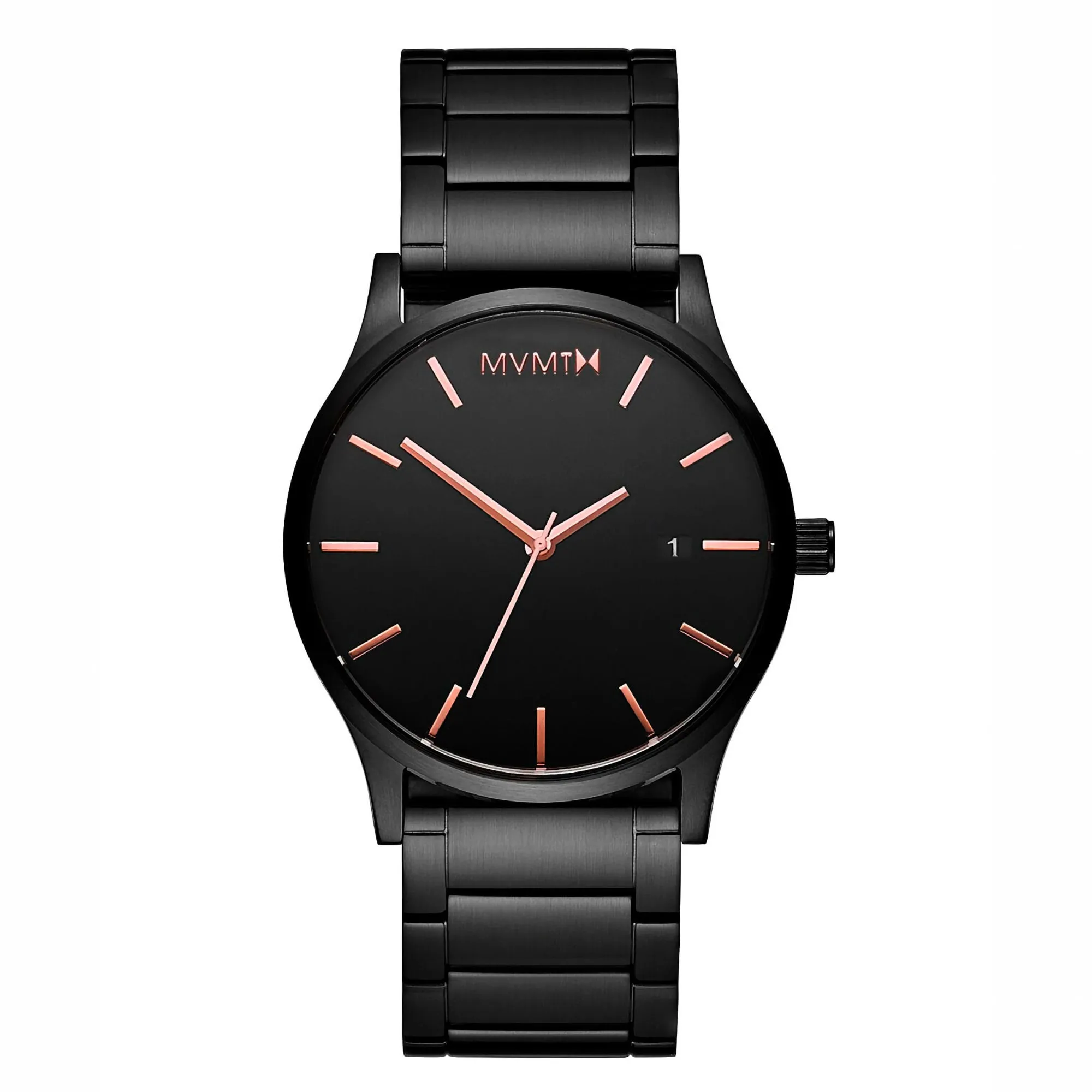 MVMT Classic Black Date Men's watch
