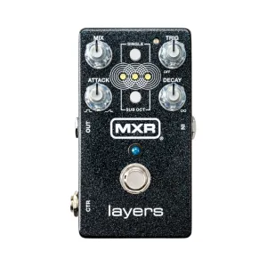 MXR Layers Harmonic Sustain Guitar Effects Pedal