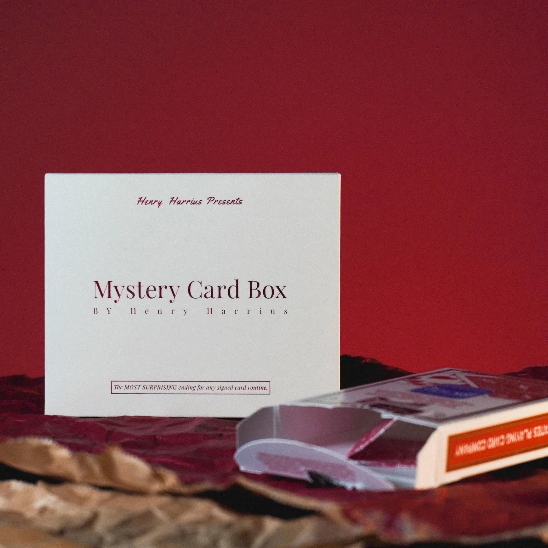 MYSTERY CARD BOX BY HENRY HARRIUS