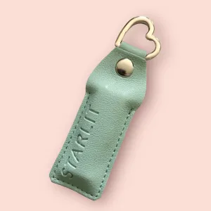 Nail Clipper with Pouch Keyring (Blue)
