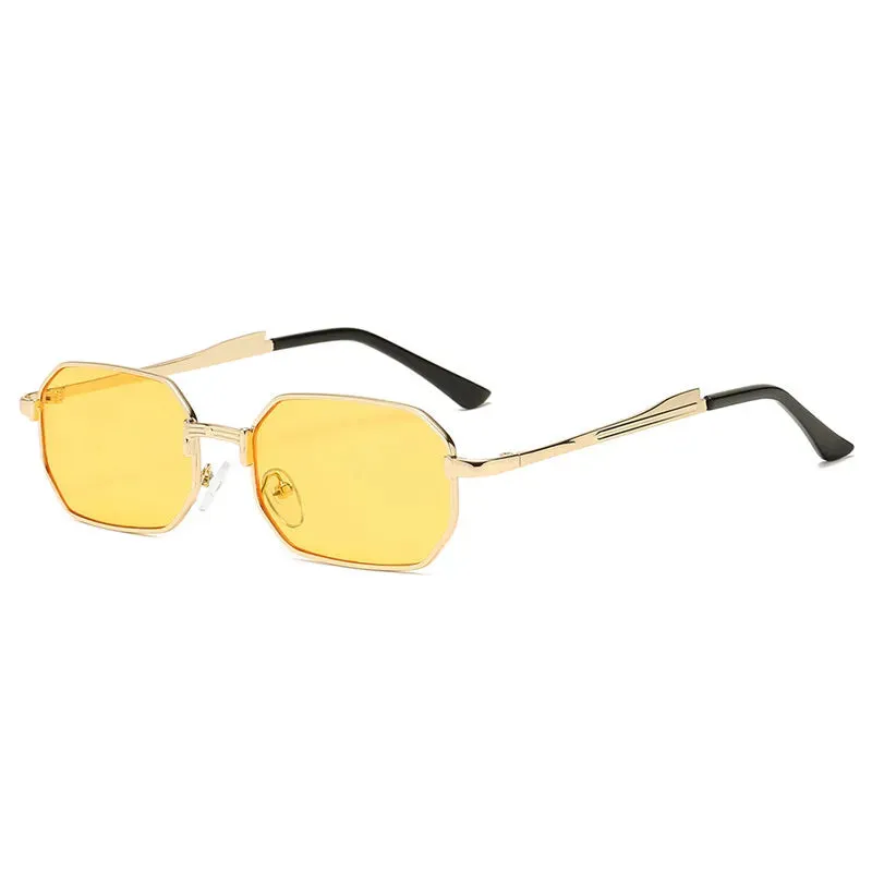 Narrow Men's Luxury Rectangle Sunglasses