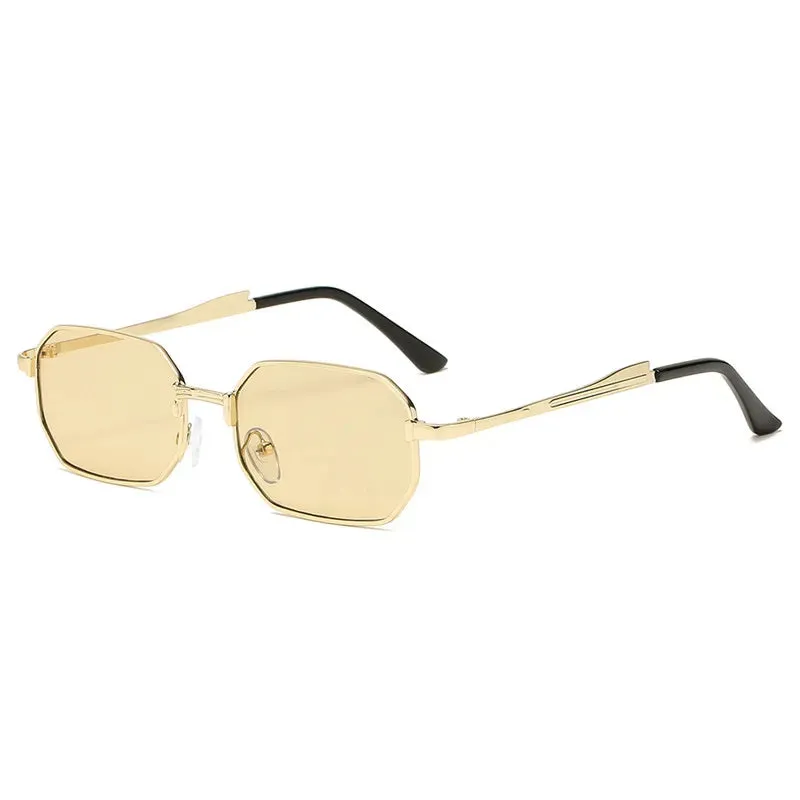 Narrow Men's Luxury Rectangle Sunglasses
