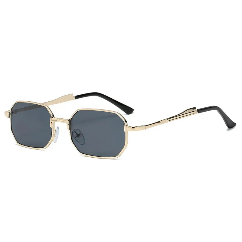 Narrow Men's Luxury Rectangle Sunglasses