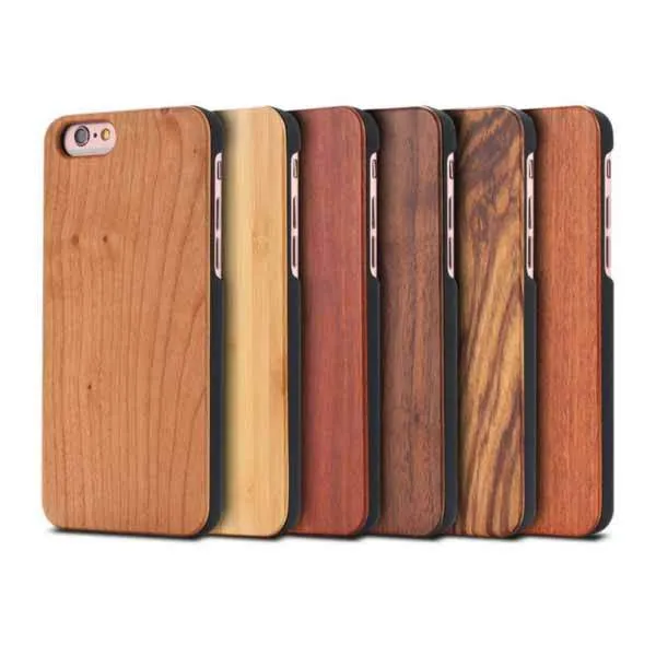 Natural Real Wood Phone Case Cover for iPhone X, XR, XS, XS MAX