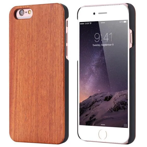 Natural Real Wood Phone Case Cover for iPhone X, XR, XS, XS MAX