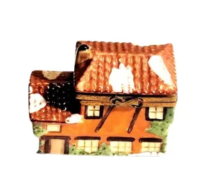 Neighborhood Snow House w Winter Cottage