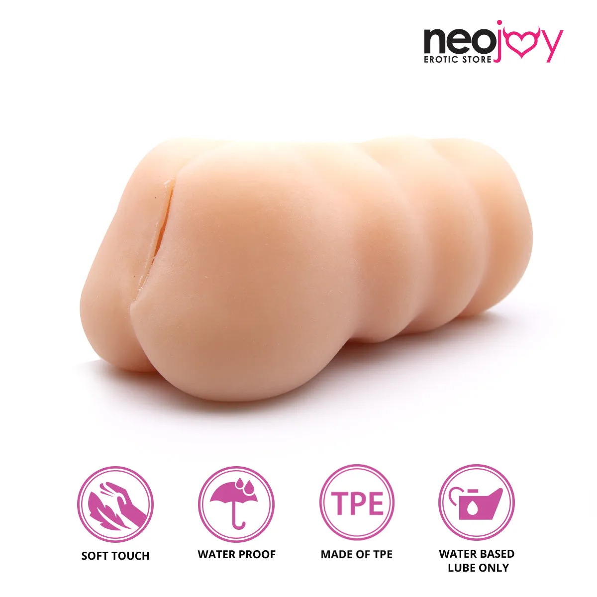 Neojoy Eve Male Stroker Sex Doll TPE Realistic Vagina & Ass - Flesh - 6.6inch -17cm