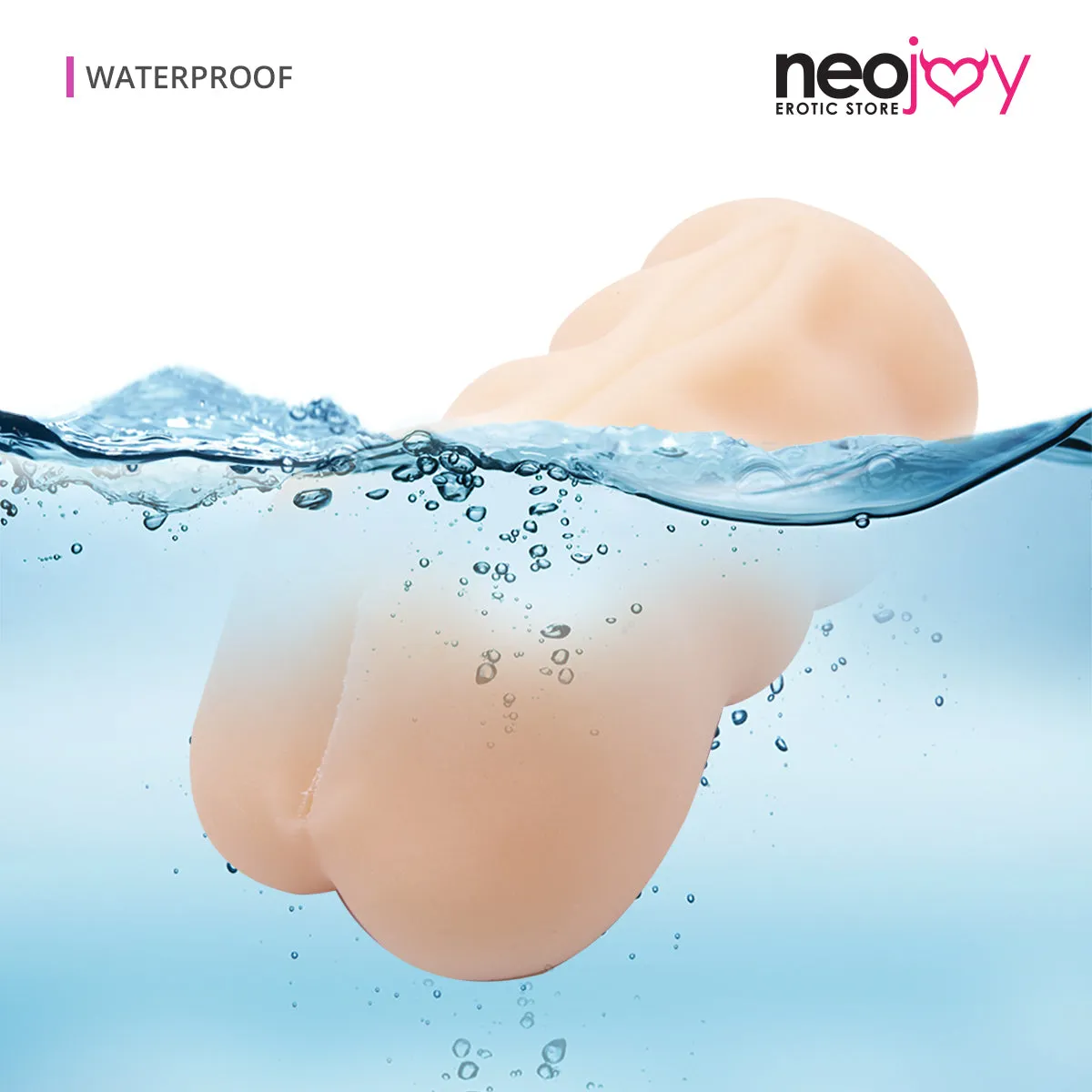 Neojoy Eve Male Stroker Sex Doll TPE Realistic Vagina & Ass - Flesh - 6.6inch -17cm