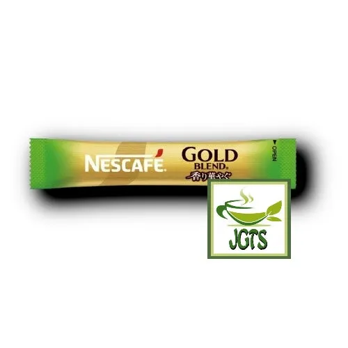 Nescafe Gold Blend Fragrant Gorgeous Black Instant Coffee 22 Sticks
