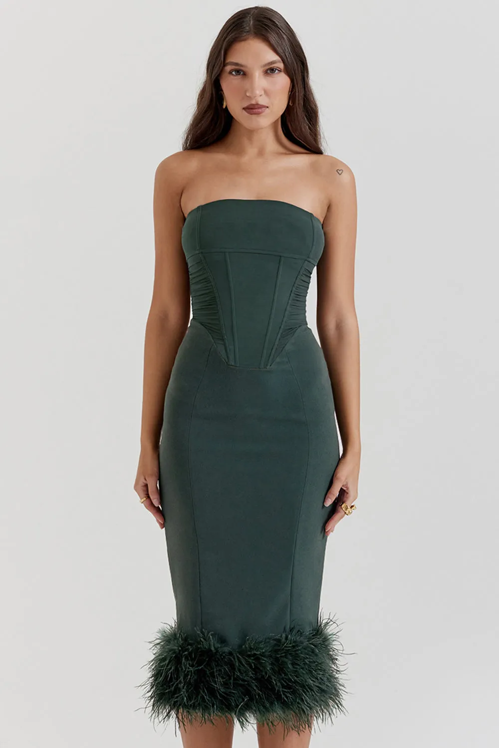 Nessa | Strapless Corset Dress