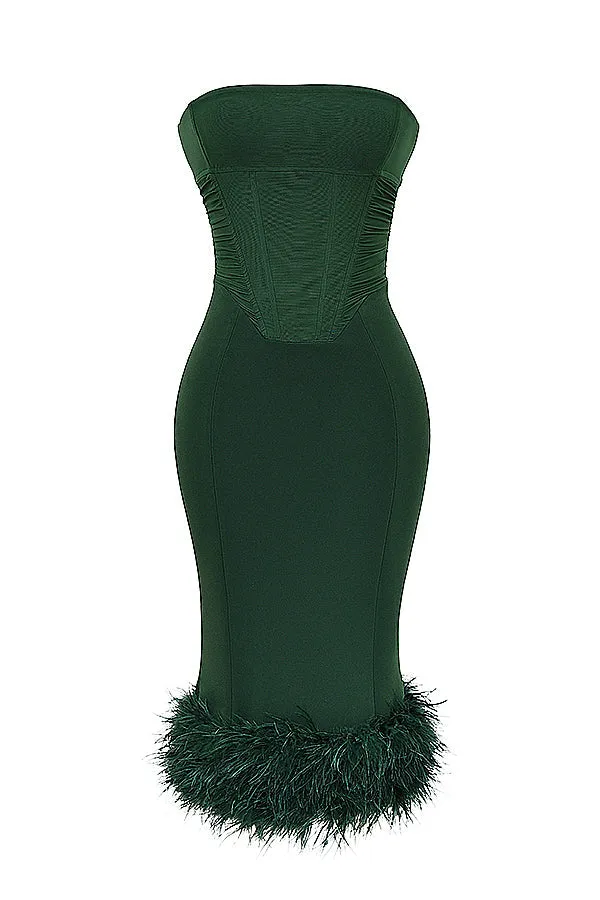 Nessa | Strapless Corset Dress