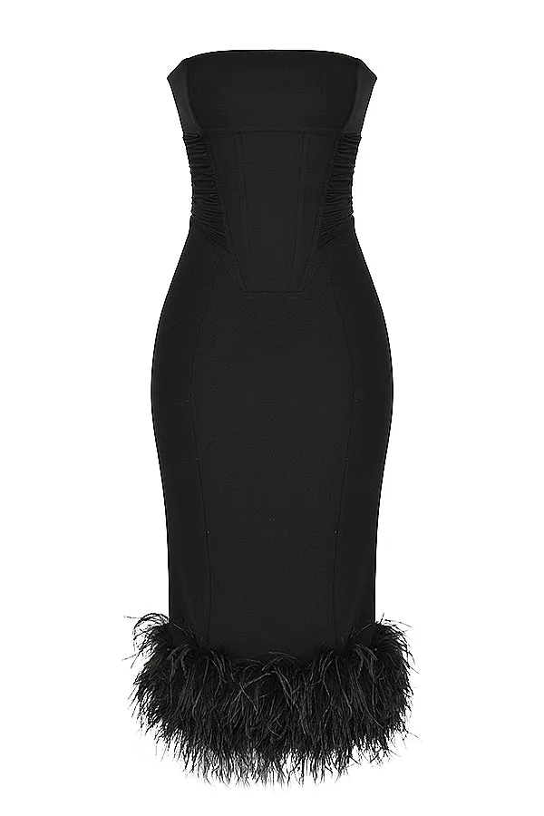 Nessa | Strapless Corset Dress