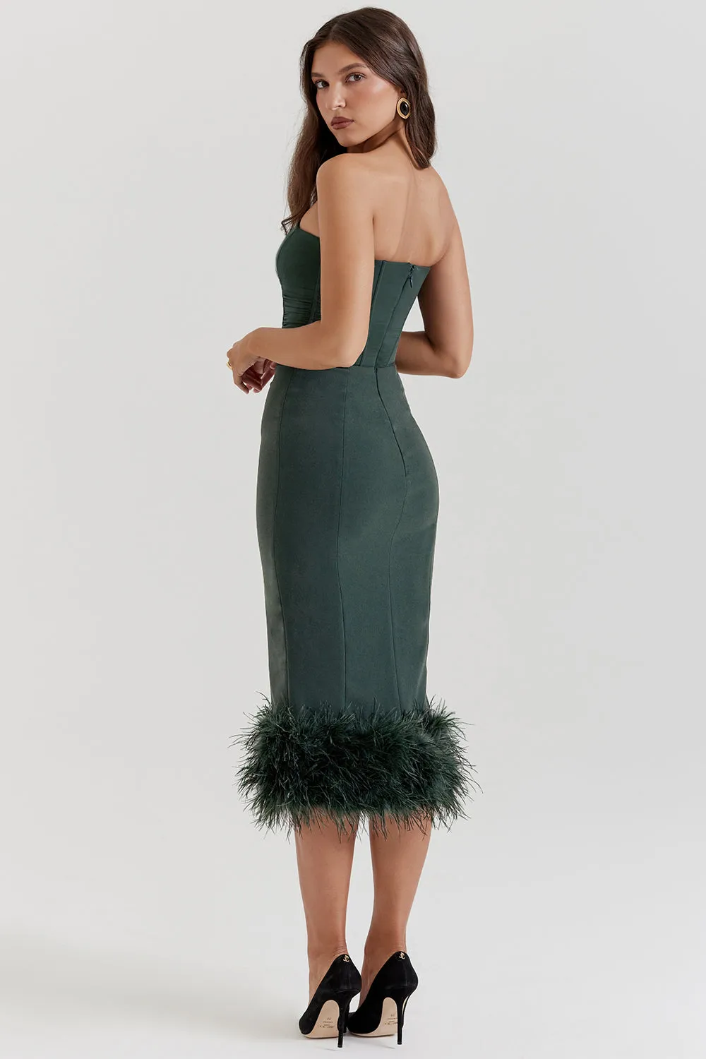 Nessa | Strapless Corset Dress