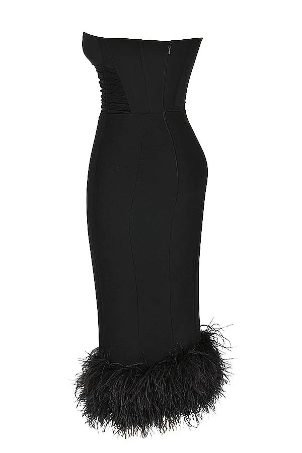 Nessa | Strapless Corset Dress