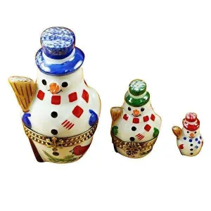 Nesting Snowman Set