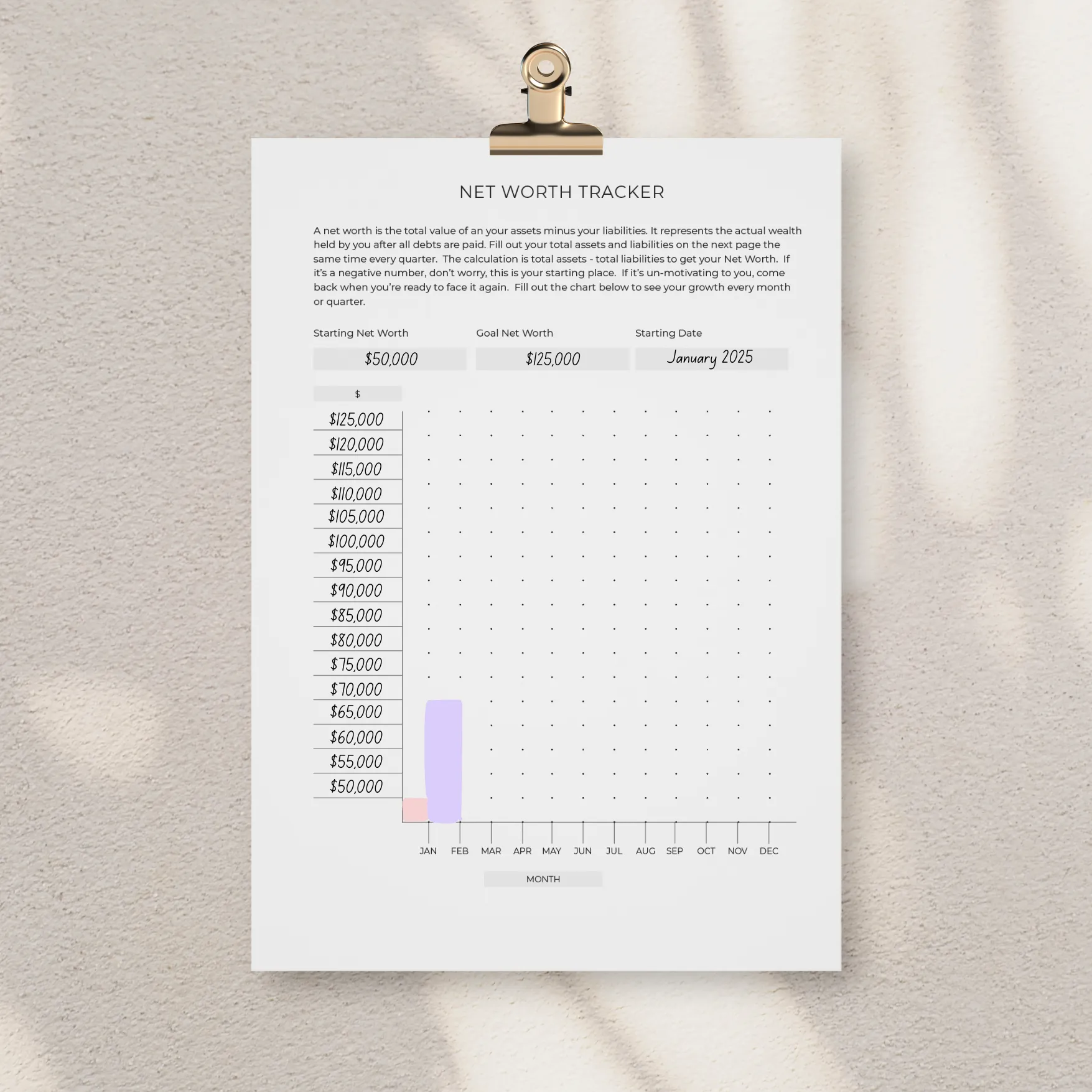 Net Worth Tracker
