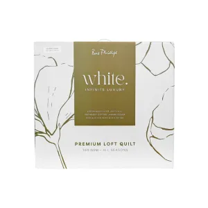 NEW Bas Phillips Premium Microfibre SUPREME Loft Quilt - 350gsm