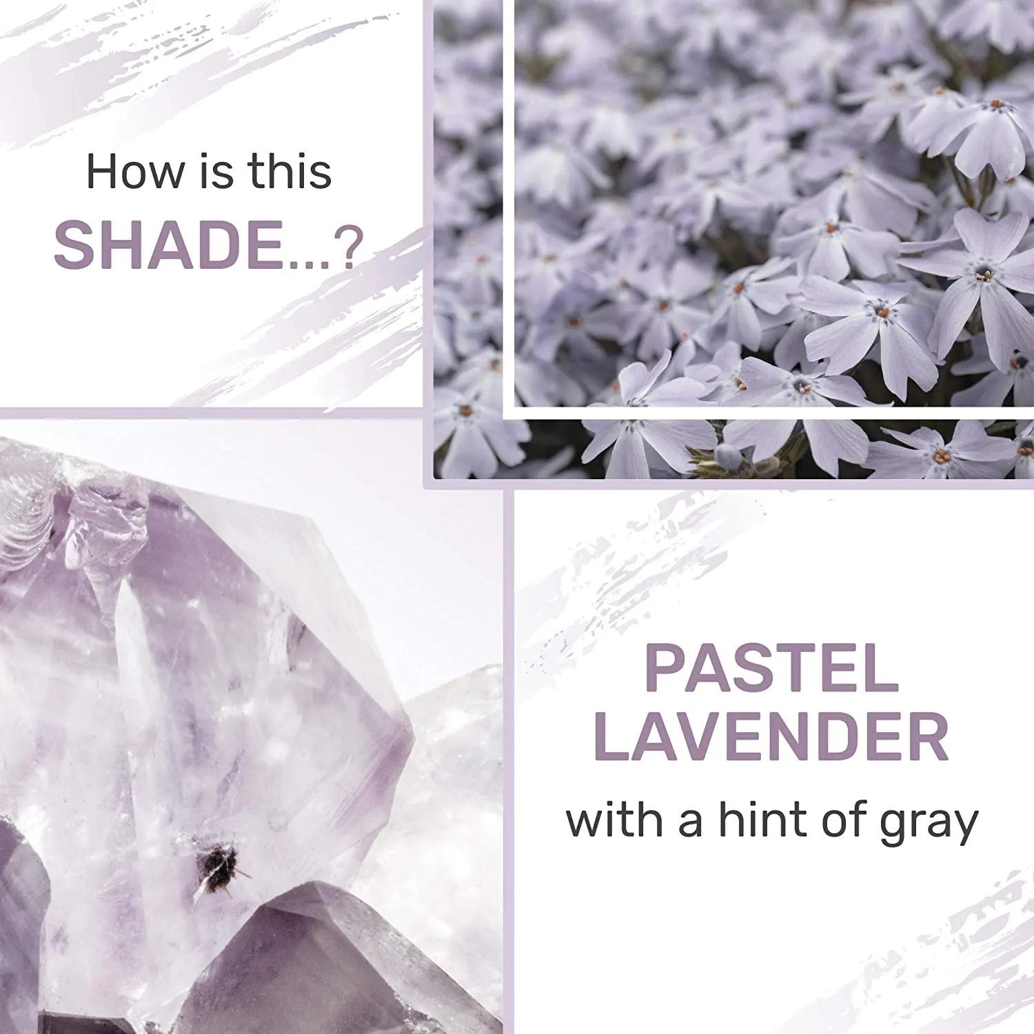 New in box! 400-Thread-Count 100% Pure Cotton Sheets - 4-Piece Lavender Grey Queen, Long-Staple Combed Cotton, Fits Mattress 16" Deep Pocket, Soft Sateen Weave. Retails $70 