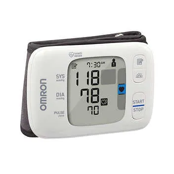 New in box! Has small crack in screen, does not affect its use! Omron Gold Or Wrist Blood Pressure Monitor - BP4350! Retails $160 