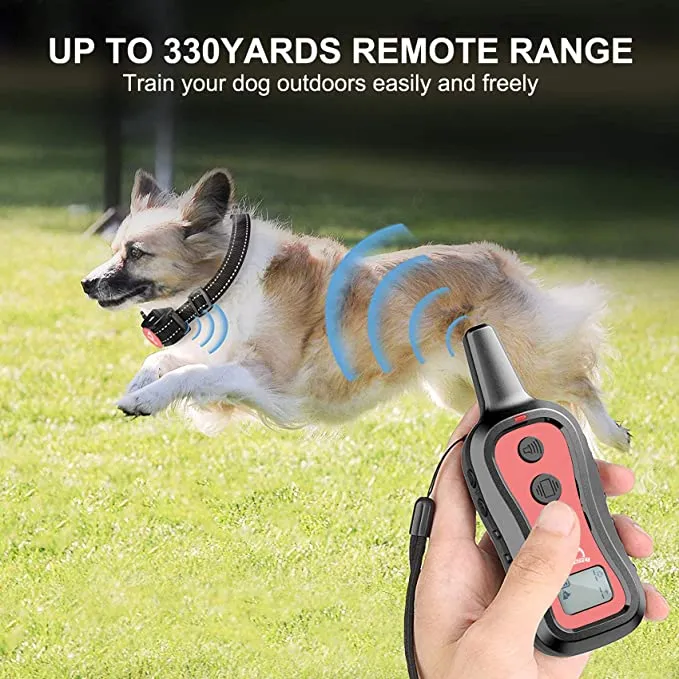 New in box! PATPET Dog Training Collar- Dog Shock Collar with Remote, w/3 Training Modes, Beep, Vibration and Shock, Up to 1000 ft Remote Range, Rainproof for Small Medium Large Dogs