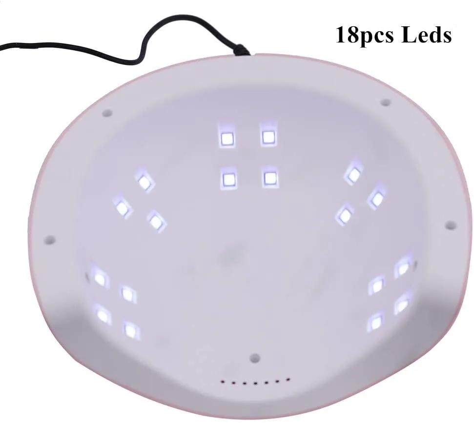 New in box! Tfscloin Nail Dryer Nail Light for UV LED Gel Polish Curing Lamp with Timer Setting Smart LED Quick-Drying Induction Nail Lamp