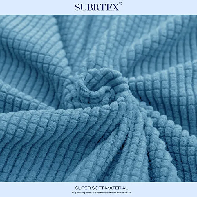 New in package! subrtex Stretch Recliner Slipcover Protector with Side Pocket (Recliner,Denim Blue) Retails $86 