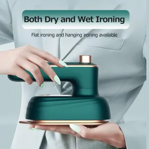 NEW Irishom Garment Steamer Mini Foldable Rotary Iron Machine 33W Traveling Handheld Portable Clothes Home Ironer