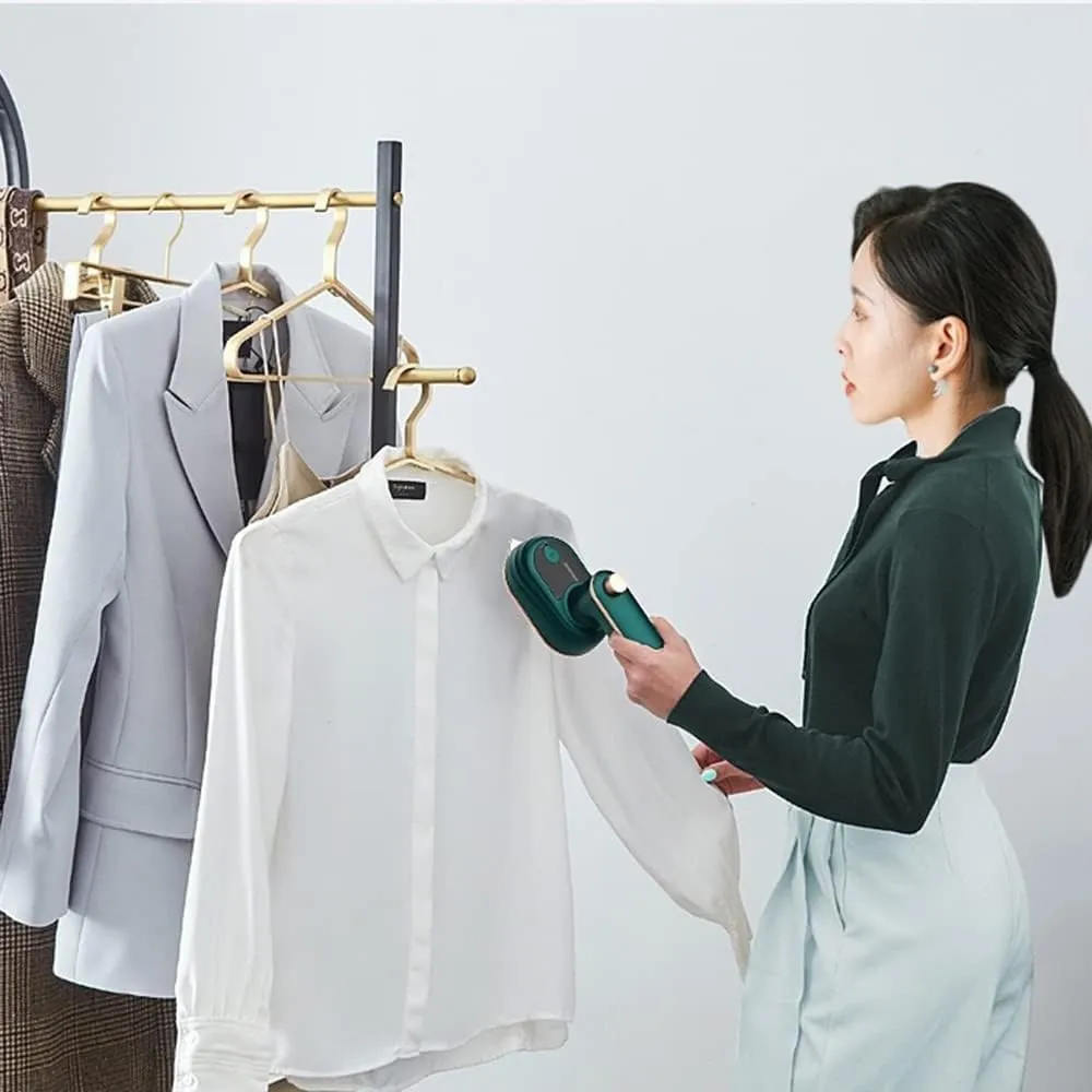 NEW Irishom Garment Steamer Mini Foldable Rotary Iron Machine 33W Traveling Handheld Portable Clothes Home Ironer