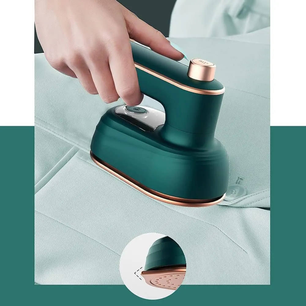 NEW Irishom Garment Steamer Mini Foldable Rotary Iron Machine 33W Traveling Handheld Portable Clothes Home Ironer