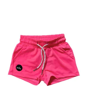 NEW! Neon Pink Hybrid Swim