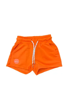 NEW!  Orange Hybrid Swim