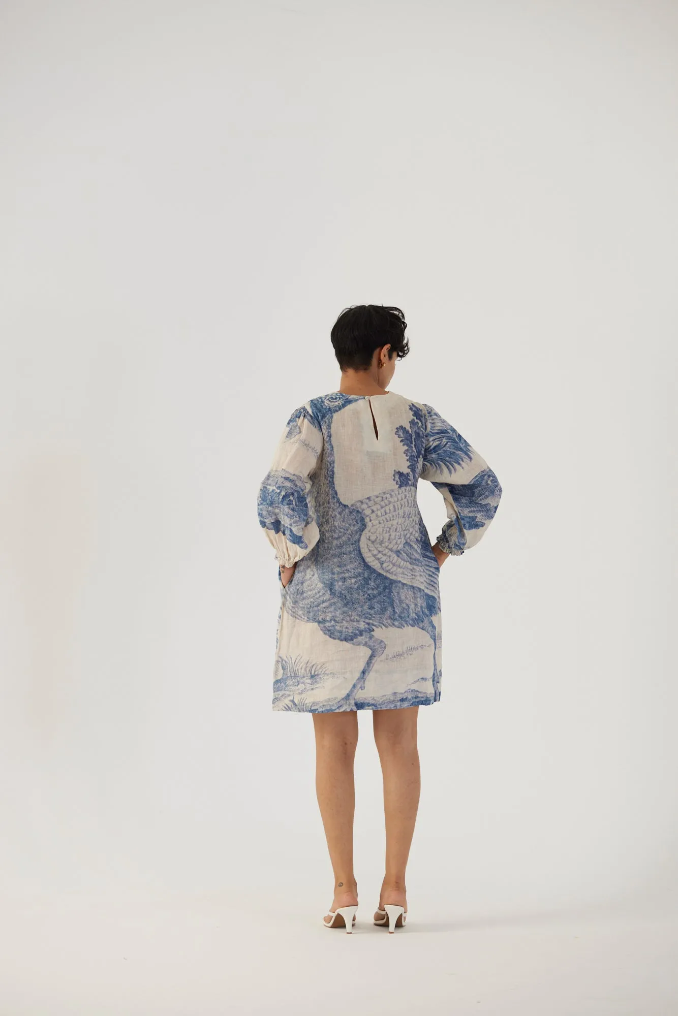 New Season Fall 24/Summer 25-Dress-Linen-Short-Morni White-YAMBB07-Fashion Edit Yam