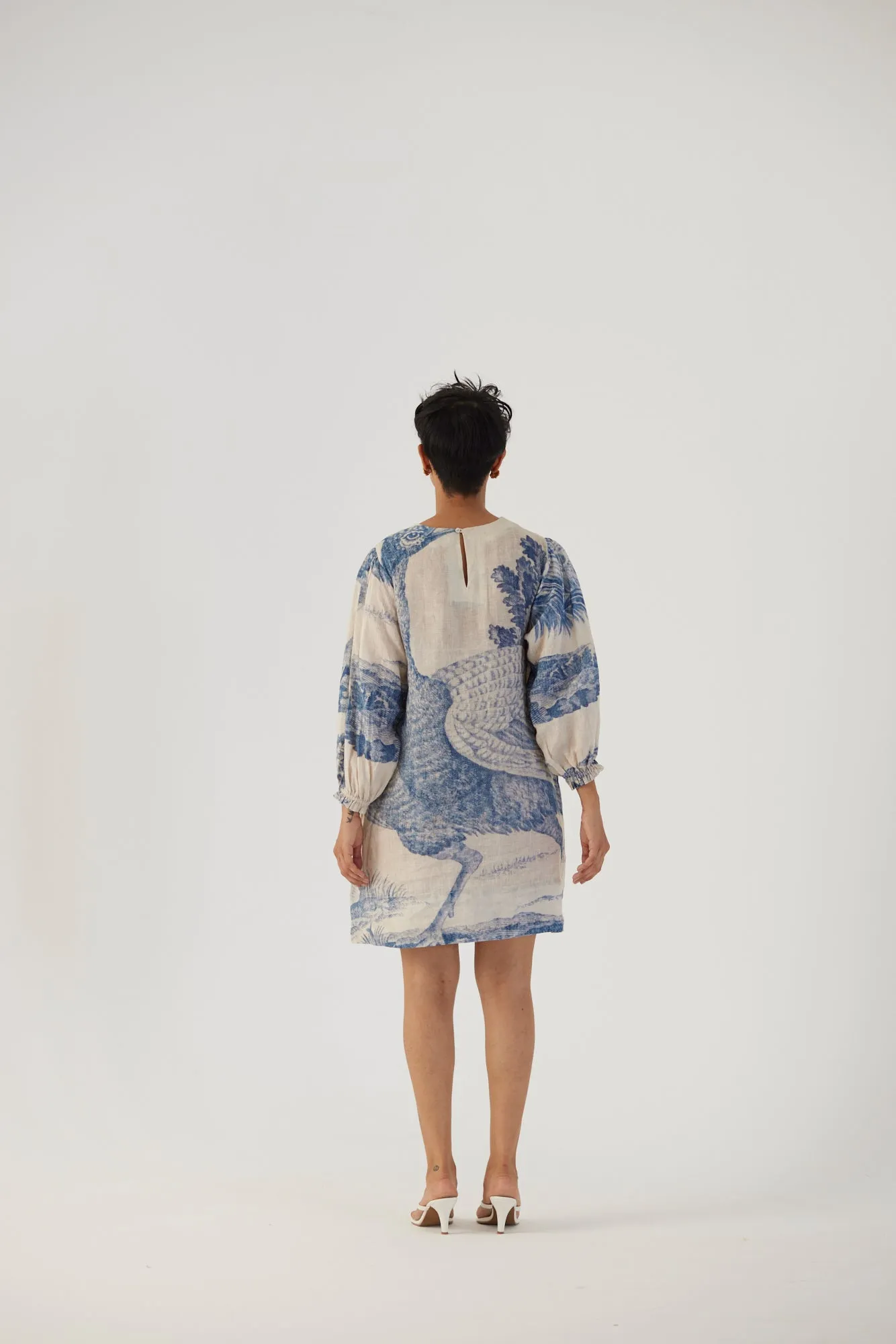 New Season Fall 24/Summer 25-Dress-Linen-Short-Morni White-YAMBB07-Fashion Edit Yam