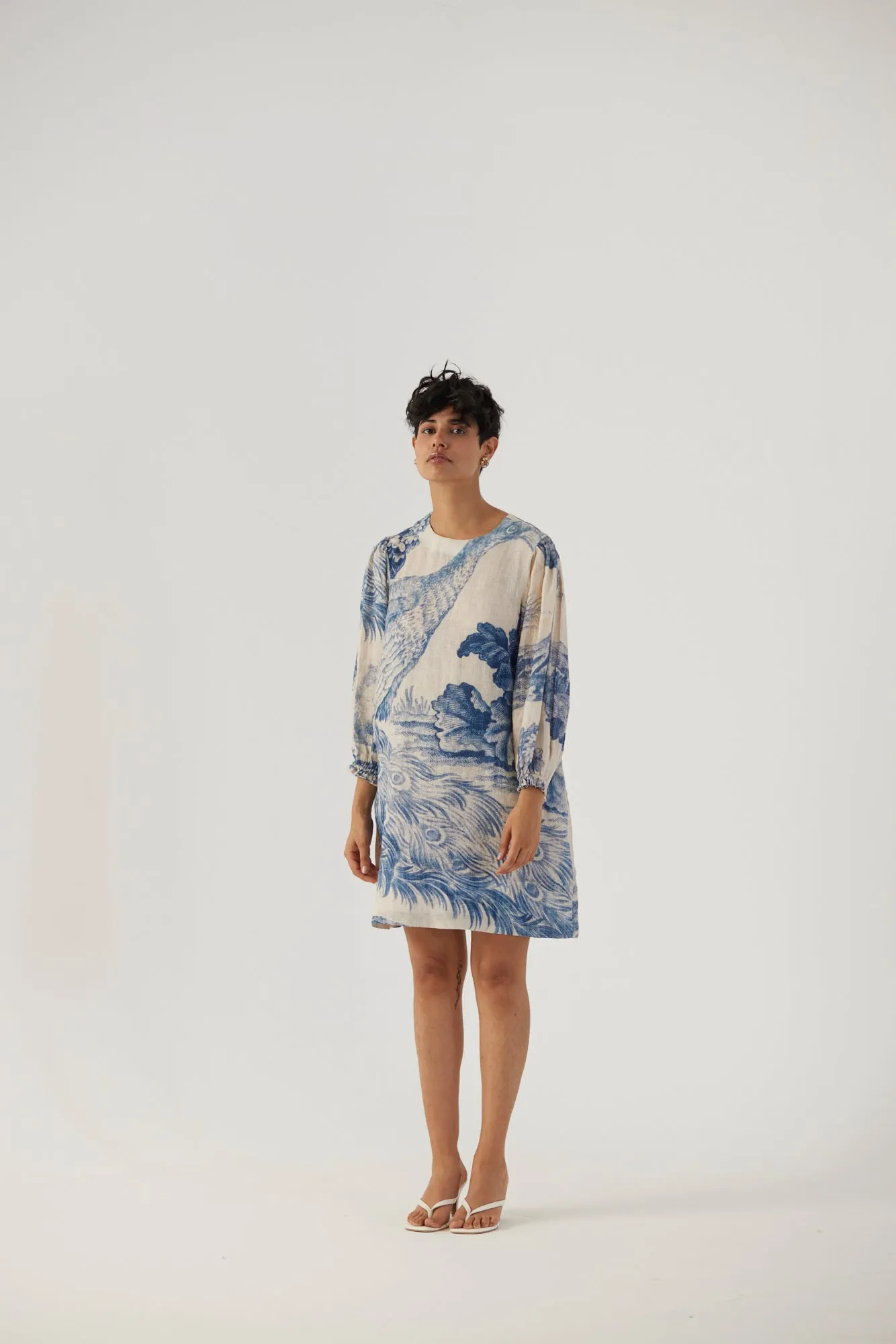 New Season Fall 24/Summer 25-Dress-Linen-Short-Morni White-YAMBB07-Fashion Edit Yam