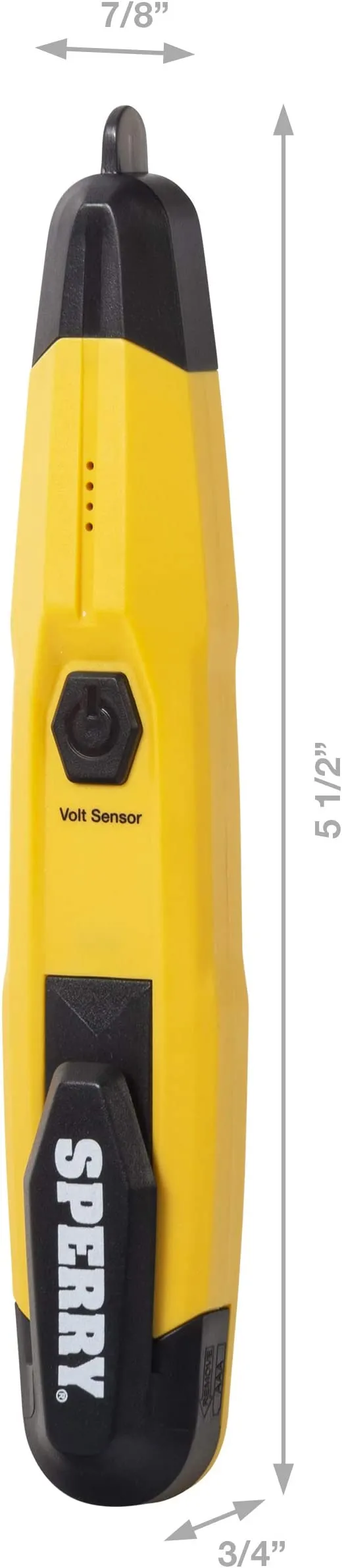 New Sperry Non-Contact Voltage Detector with flashlight VD6508, package has slight damage, contents are perfect