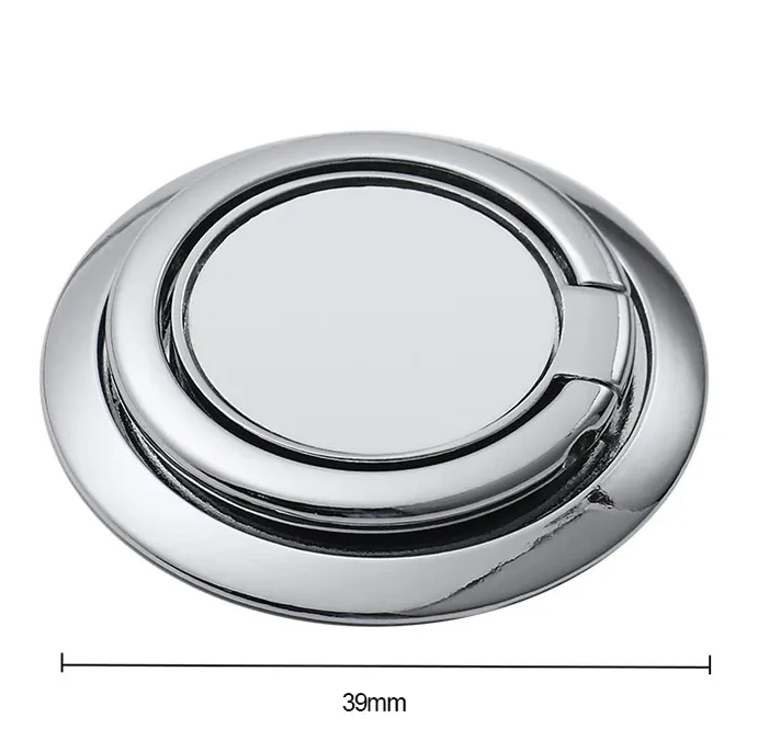 NEW Sublimation Blank Phone Ring Holder Universal Luxury Metal Magnetic Finger Ring Phone Holder For IPhone Samsung