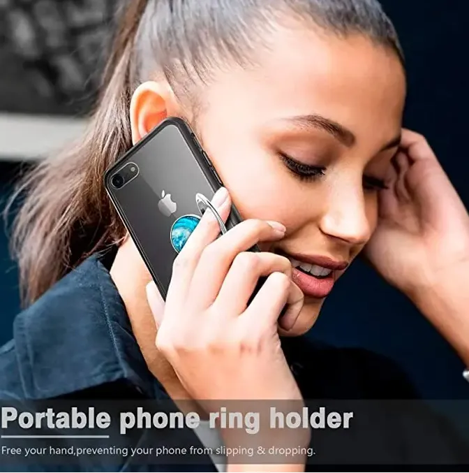 NEW Sublimation Blank Phone Ring Holder Universal Luxury Metal Magnetic Finger Ring Phone Holder For IPhone Samsung